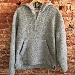 Madewell Men’s Sherpa Hoodie
